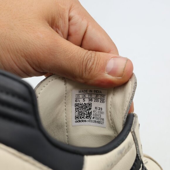 Adidas Samba OG Cream White Sand Strata Women's 6.5 Cream Sports Sneaker ID0478 - Picture 3 of 12